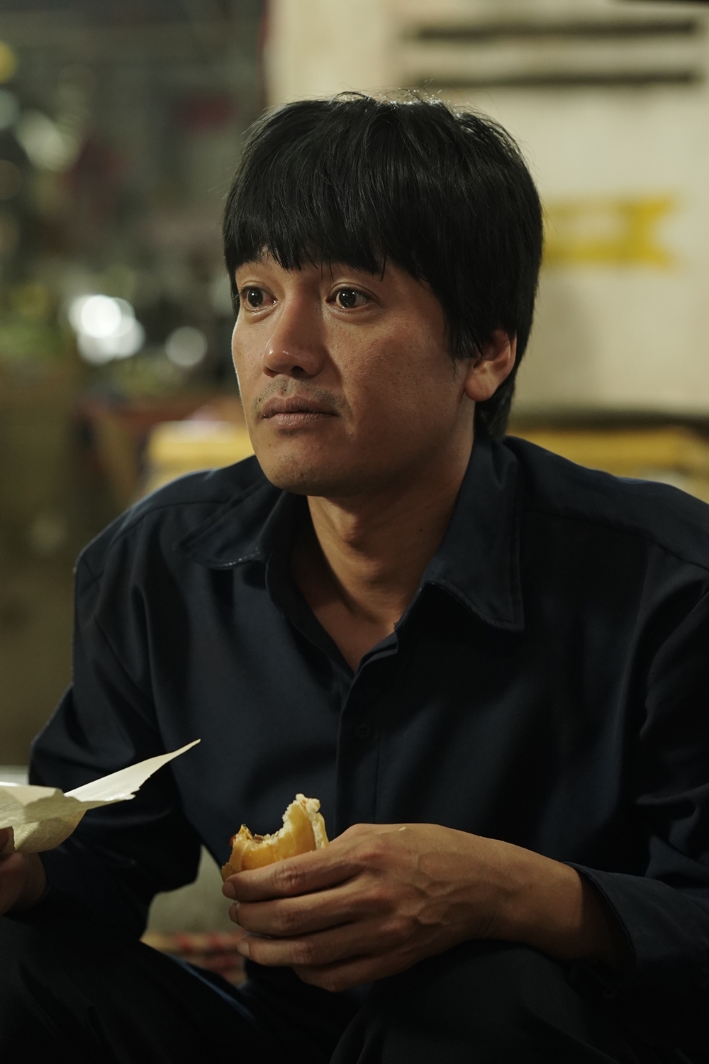 Quang Tuấn chưa có nhiều đột phá trong vai diễn lần này.